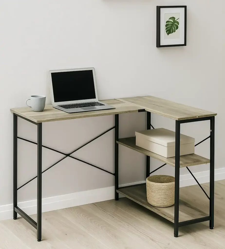 studio-workstation-desk-l-shaped-with-shelves-2-finishes-black-frame
