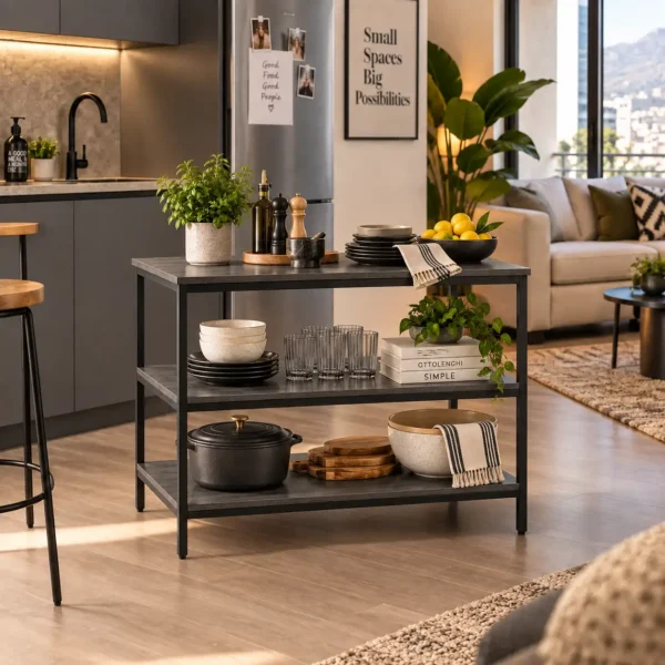 kitchen island with storage,kitchen island,industrial kitchen island,industrial kitchen island on wheels